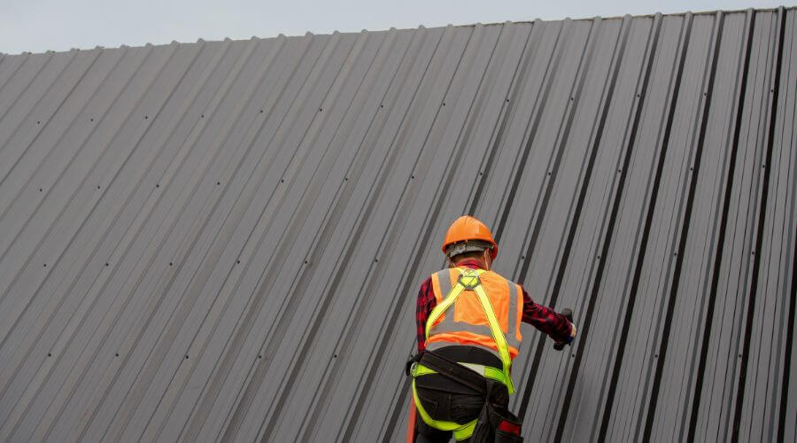 Professional metal roof installation services in Brownsville, WI